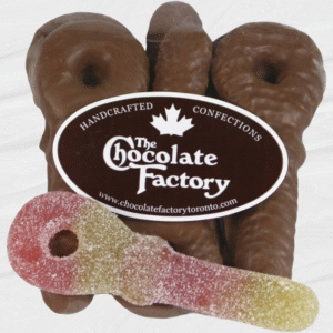 Milk Chocolate Dipped Jumbo Sour Soothers – 6 Pc.
