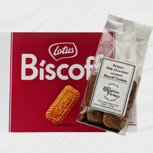 Chocolate covered Biscoff Cookies