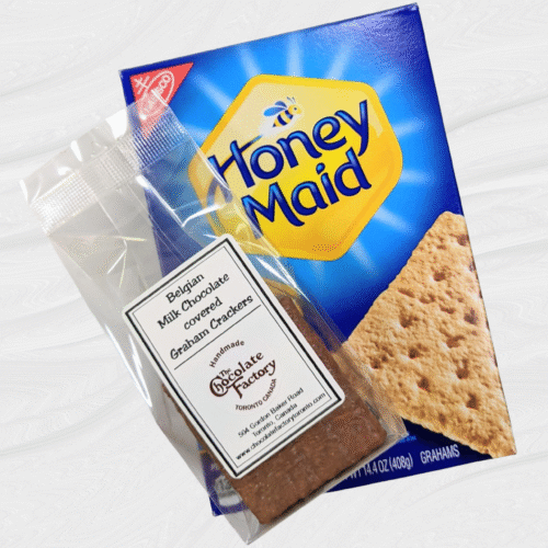 Chocolate covered Graham Crackers.