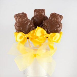Chocolate Teddy Bear Lollies