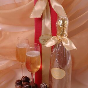 Chocolate Champagne Bottle