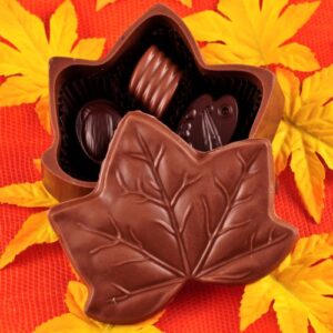 Chocolate Maple Leaf Box