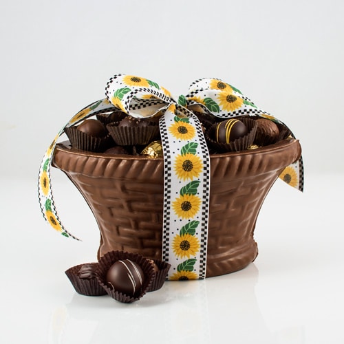 Chocolate Baskets filled with Chocolates