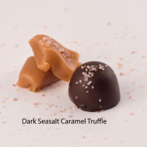 Dark Seasalt Caramel Truffles