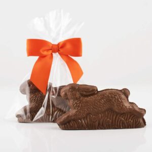 Solid Milk Chocolate Running Bunny