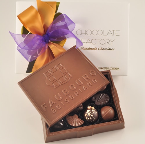 Customized Chocolate Corporate Logo Box