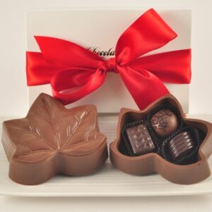 Chocolate Maple Leaf Box