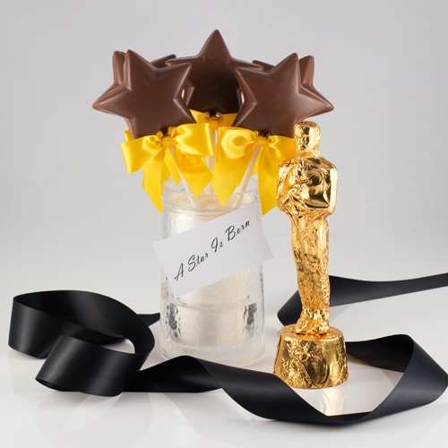 Chocolate Oscar Style Statue