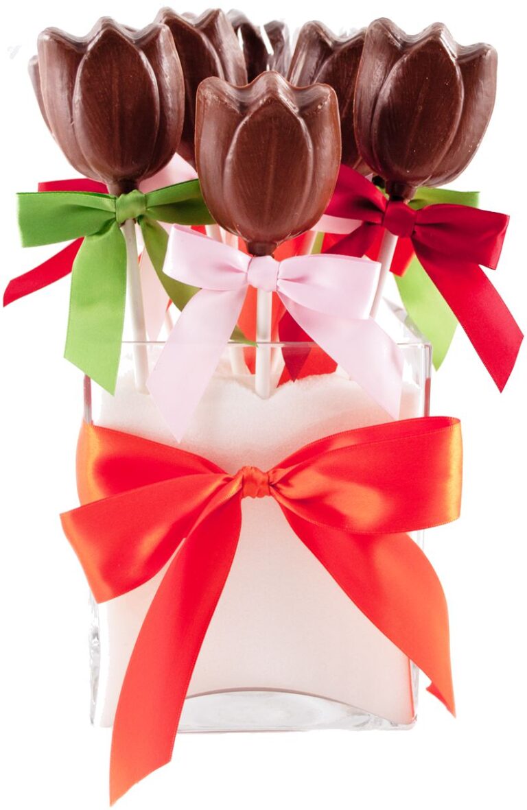 Chocolate Tulip Lolly Chocolate Factory Toronto Handcrafted Candy