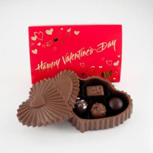 Double Heart Chocolate Box