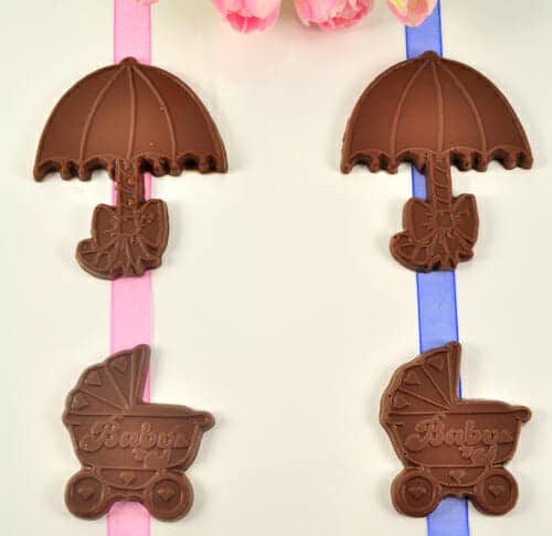 Chocolate Baby Carriages & Umbrellas