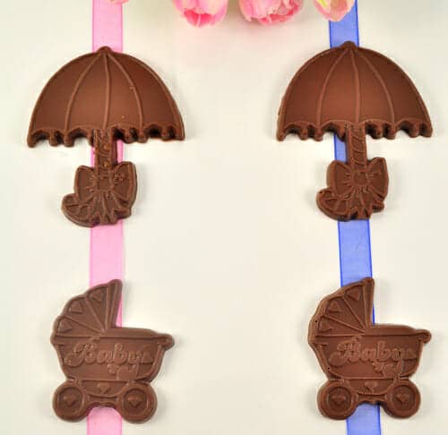 Chocolate Baby Carriages & Umbrellas