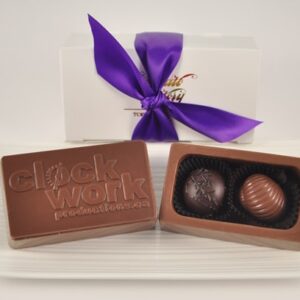 Customized Small Chocolate Logo Box