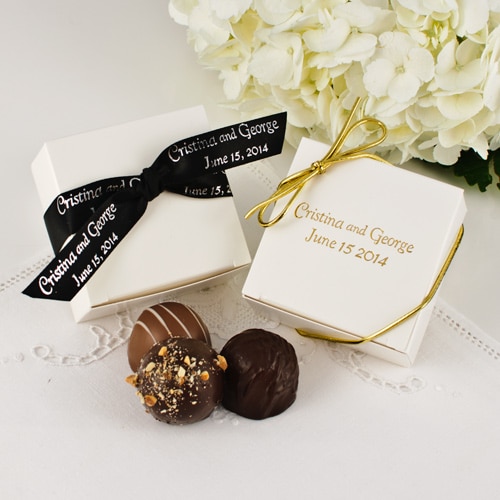 Gift box of 3 truffles