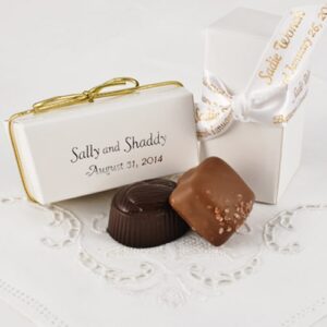 Premium 2pc White Favor Box